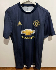 ADIDAS DP6022 Manchester Soccer Chevrolet Jersey US Men Size M NEW