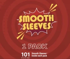 SMOOTH SLEEVES 6 Pack. THE BEST SLEEVES ON THE MARKET! Sports Cards And Tcg