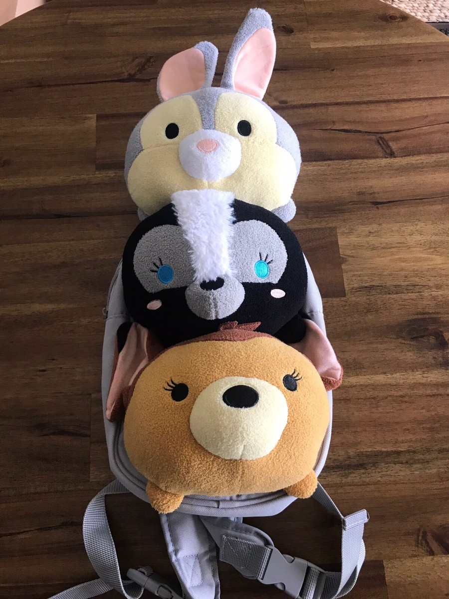 Disney Store Bambi and Friends Tsum Tsum Plush Childs Backpack