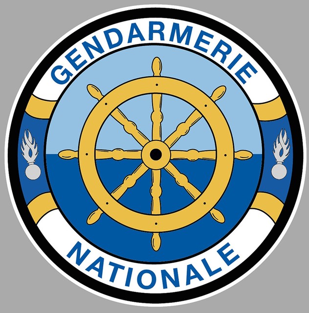 Autocollant Gendarmerie Nationale Logo Blason Sticker Maritime Ga147 Ebay
