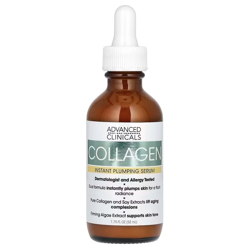 Sérum au collagène Advanced Clinicals 52 ml l'élixir super anti-âge absolu
