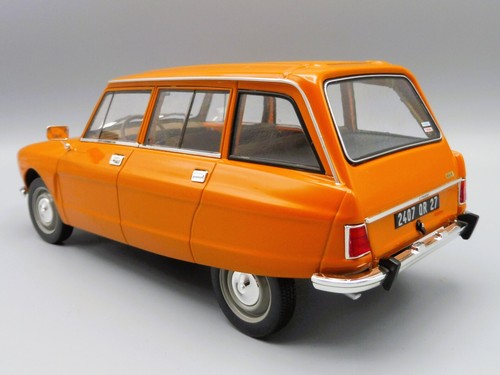 CITROEN Ami 8 Break Tenere Orange 1975 1/18 Norev 181674 - Picture 10 of 12