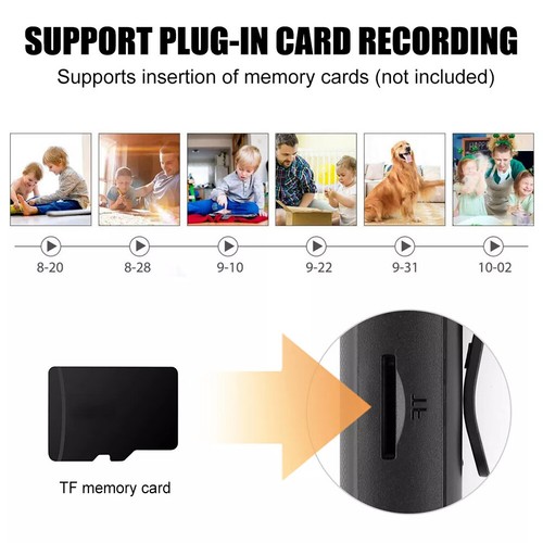 1080P Wifi Body Camera Audio Video Cam Recorder Night Vision DVR Camcorder - Picture 7 of 16