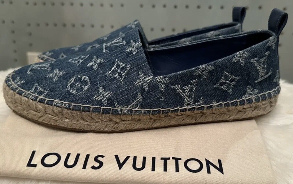 lv starboard flat espadrille