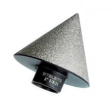 2" Diamond Beveling Chamfer Cone Milling Bit Tile for Finishing Hole Countersink