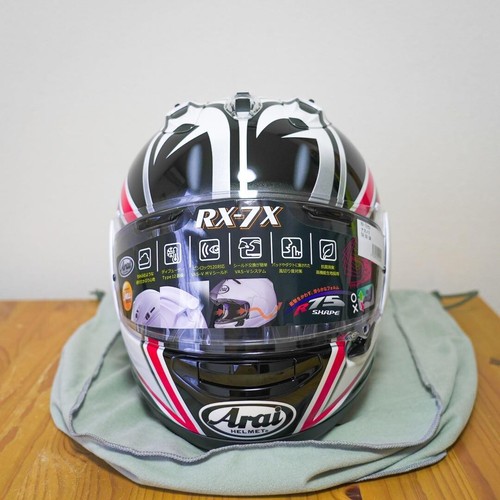 Casco Arai Full Face RX-7X Nakano X XL (61-62cm) De Japón Nuevo Envío Gratis - Imagen 3 de 6