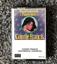 Connie Francis Sentimental Favorites - Cassette 1984 