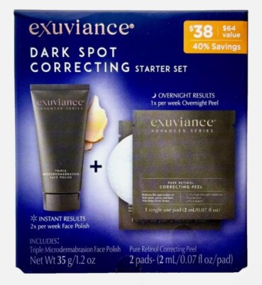   GLOW UP ALERT!   Exuviance Dark Spot Correcting Set ~ Your Skin's New BFF!  