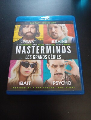 Masterminds (Blu-ray Disc, Canadian)