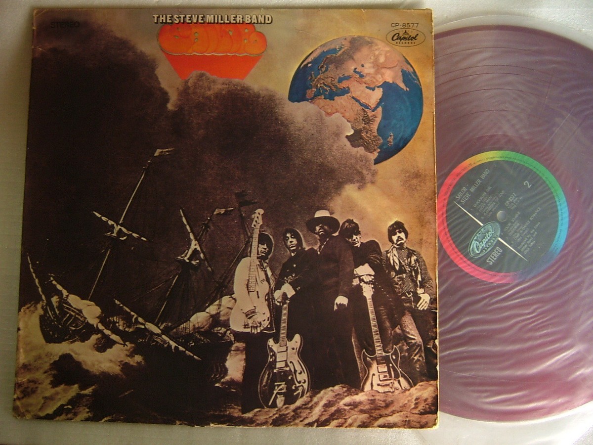 RED VINYL / THE STEVE MILLER BAND SAILOR / JAPAN | eBay