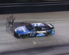 AUTOGRAPHED 2023 Chris Buescher 17 Fastenal Racing BRISTOL WIN Night Race Sig