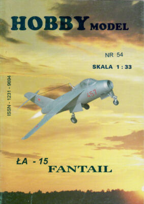 Hobby Model - 54 - Lawotschkin LA-15 Fantail - 1:33