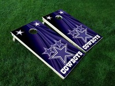 VINYL WRAPS Cornhole Board DECALS Dallas Cowboys 14 Stars DAL Bag Game Stickers