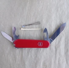 Vintage Victorinox Swiss Made Stainless Army Knife Officier Suisse