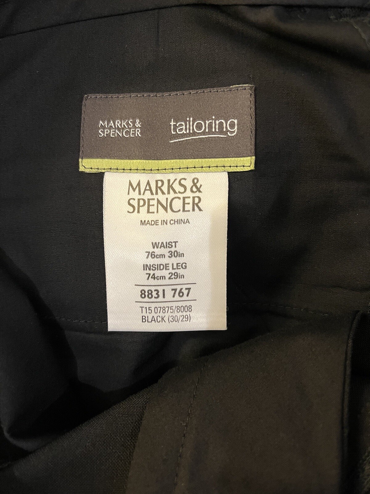 M&S men's black dinner suit/tuxedo for formal event eBay