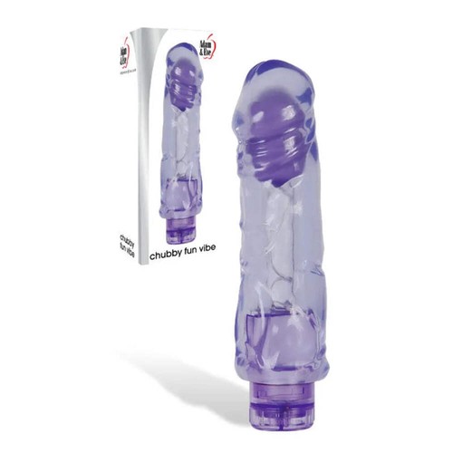 Adam & Eve Chubby Fun Vibe - 22.9 cm (9'') Thick Vibrator - Picture 4 of 4