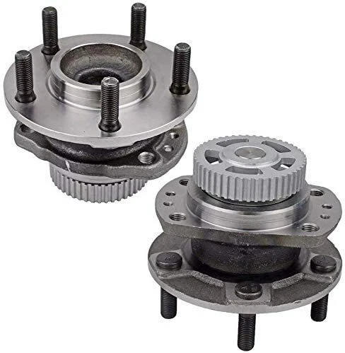 Par de cojinetes de cubo de rueda trasera para Dodge Grand Caravan 1996-2000 2x2 ruedas de 14" Foto 2 de 3