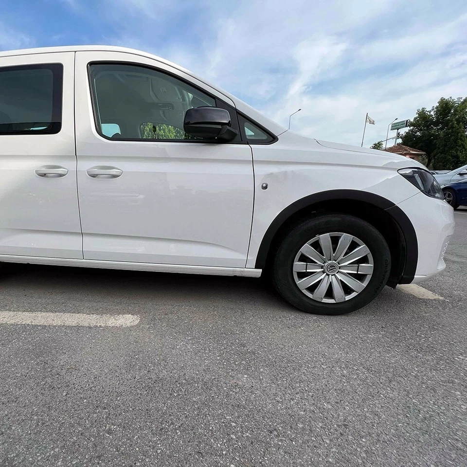 Radlaufleisten Radlaufschutz kompatibel mit VOLKSWAGEN Caddy MK5 ab 2021 mit ABE - Bild 4 von 4