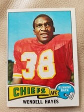 Wendell Hayes - Running Back - Kansas City Chiefs - Topps - 1975