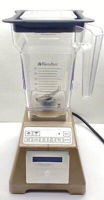 BlendTec Total Blender (Coffee) Model ES3 Variable Speed Beige w