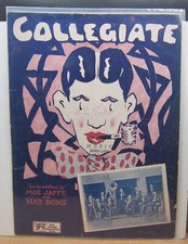 Collegiate - Moe Jaffe & Nat Bonx - Sheet Music  1925
