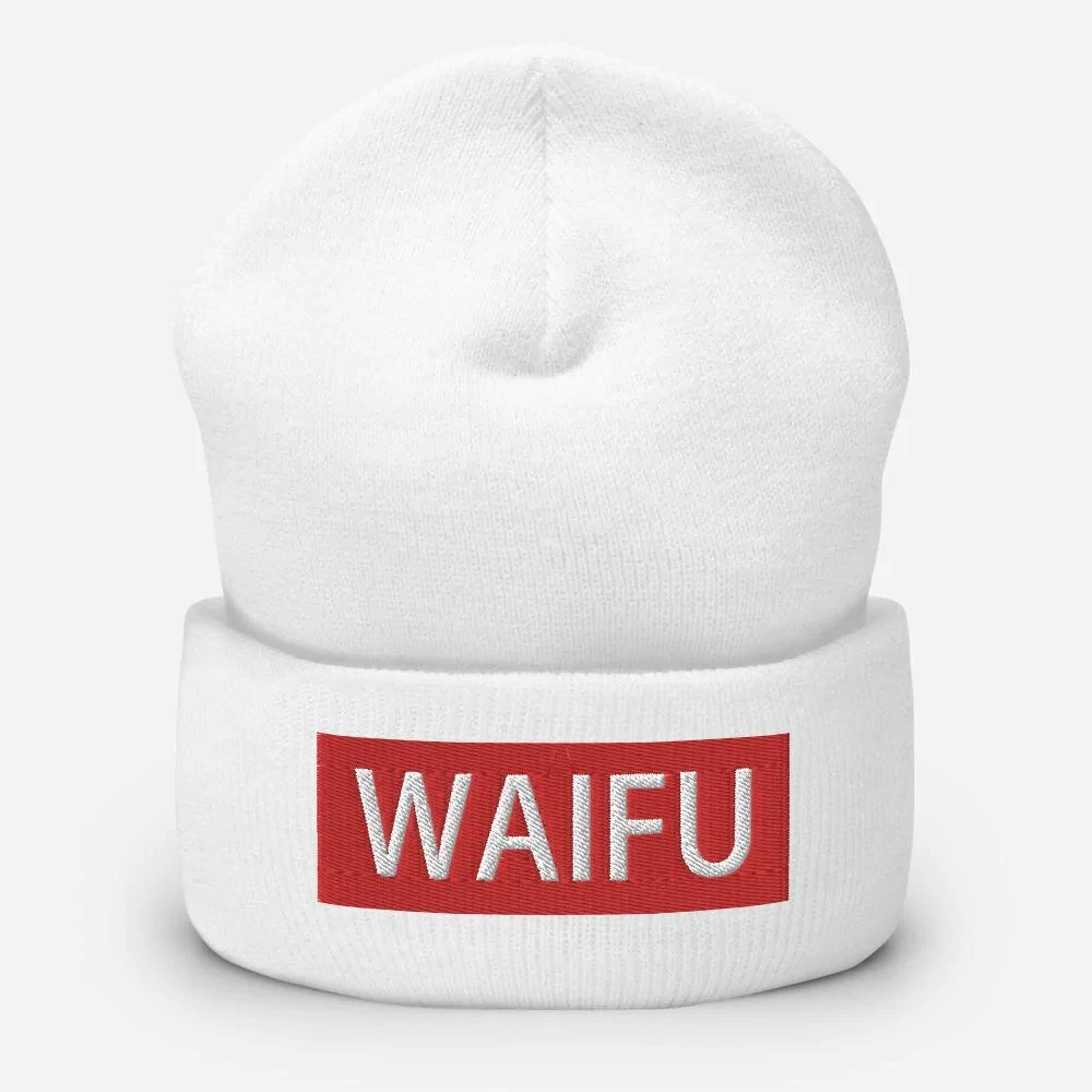 Waifu Anime Lover Embroidered Cuffed Beanie
Opens in a new window or tab