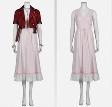 Aerith Gainsborough Cosplay Costume Outfit Jacket