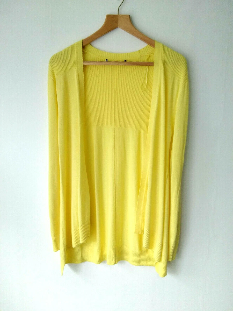 M&s yellow best sale cardigan