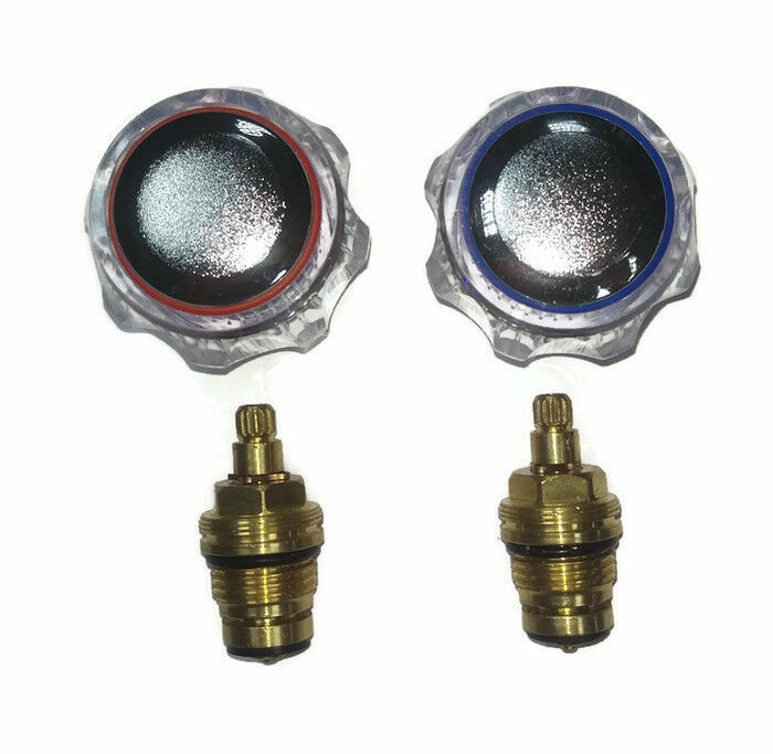 1/2" Basin Tap Reviver Kit Replacement Sink Tap Heads with Valve