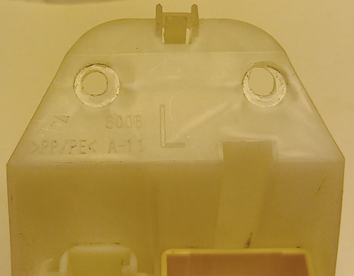 2003 Toyota RAV4-L XA20 OEM Electrical Connector Bracket with 3 Connectors - Picture 2 of 9
