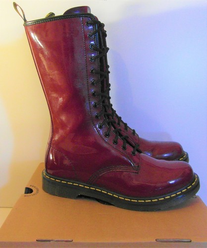 Zip Nuovo 11 L19 14 Eu 43 Brevetto Martens e Stivali Uk Dr Eye 1899 Red 9 Cherry Us rngrH