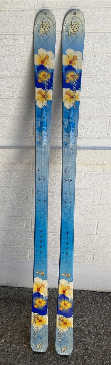 174 cm K2 Shes Piste Telemark Skis - Minty! | eBay