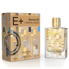 Element 03 Santal Wood EDP Perfume By Milestone Emper 100 ML🥇Niche UAE Frag🥇