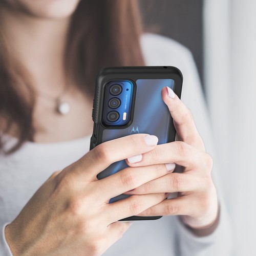 CBUS Heavy-Duty Case w/ Built-in Screen Protector for Motorola Edge 5G UW (2021) - 第 7/8 張圖片