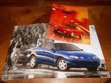 Ford Escort 1998 y folleto ZX2/20 páginas '98 Escort, Escort Wagon y catálogo ZX2