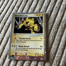 Pokemon TCG Electabuzz ex 97/109 Ruby & Sapphire Holo EX Ultra Rare on eBay