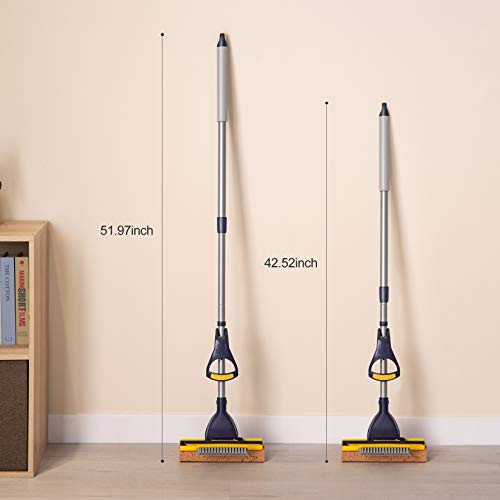 Sponge Mop Home Commercial Use Tile Floor Bathroom Garage Cleaning with - Picture 7 of 7