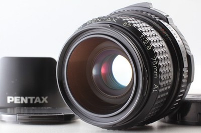 MINT w/ Hood ] SMC Pentax 67 75mm F2.8 AL Aspherical Lens For 67II