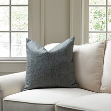 Steel Green With Microgel Feather-Like Insert Pillow