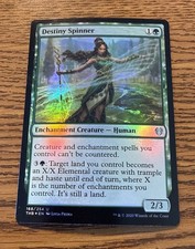Destiny Spinner Foil Theros Beyond Death MTG LP MAGIC THE GATHERING