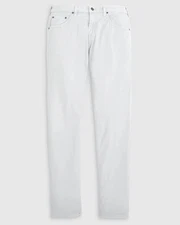 johnnie-O Atlas Lightweight Stretch 5-Pocket Jean Gray Size 38x30