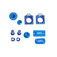 Tusk Billet Bling Kit Blue For KAWASAKI KX125 2003-2005