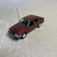 B27 1:43 GAMA 1140 OPEL ASCONA LIMOUSINE 4 DOOR METALLIC RED