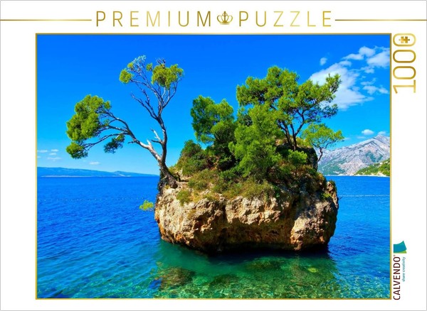 Calvendo Puzzle Brela | 1000 Teile Lege-GrößE 64X48Cm Foto-Puzzle FüR GlüCkliche-image
