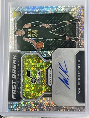2022-23 Prizm - Walker Kessler - Fast Break Auto - Silver Disco - RC - 18344