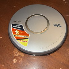 Sony Walkman D-EJ011 Portable CD Player Mega Bass G-Protection CD-R/RW Tested