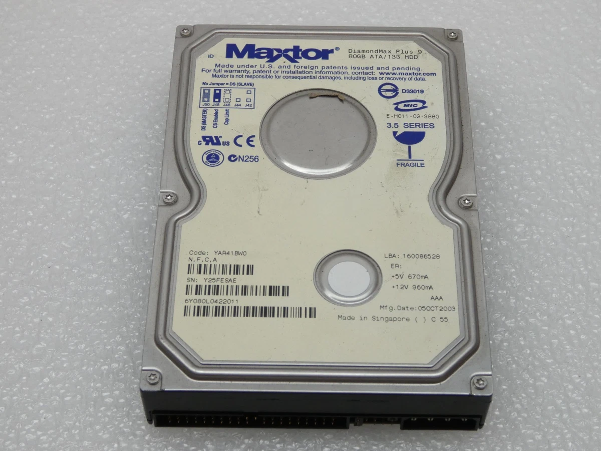 Maxtor Diamondmax Plus 9 for sale | eBay