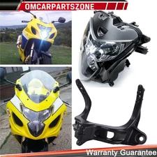 For Suzuki GSXR600 GSXR750 2004-2005 Clear Headlight w/ Fairing Stay Bracket K4