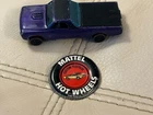 rare hot wheels redline Custom Fleetside 1967 Car Hk Purple With Button