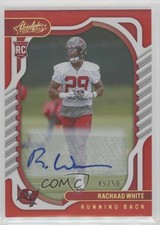 2022 Absolute Rookies Spectrum Red Signatures 49/50 Rachaad White #191 Auto 11xm